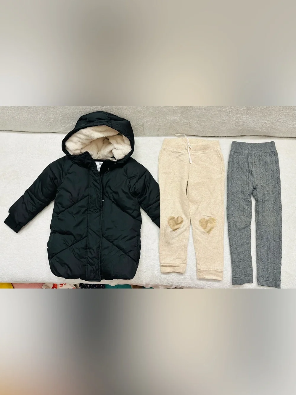 Lot Winter Girls 4T Years Very Warm Jacket Gap & Warm Pants Excellent Condition